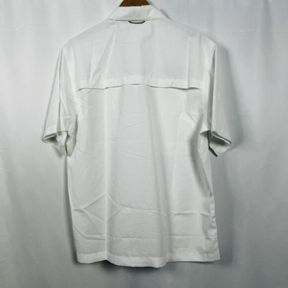 Eddie Bauer Performance Fishing Shirt Mens Medium Mountain Dew Outdoors NWT - Picture 10 of 11